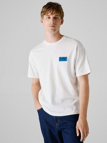 T-Shirt Red Bull Racing x Pepe Jeans en blanc