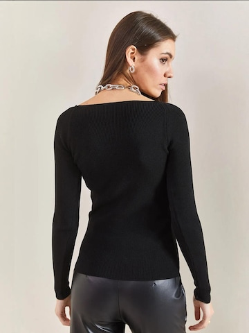 Bianco LucciPulover 'Pullover' - crna boja