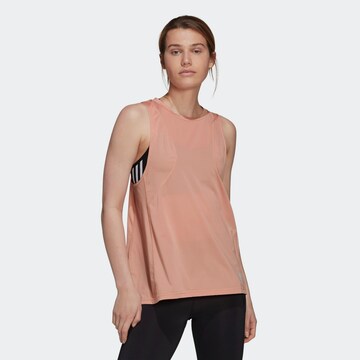 ADIDAS SPORTSWEAR Sporttop 'Own the Run' in Pink: predná strana