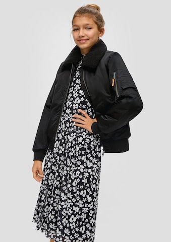 Veste mi-saison s.Oliver en noir : devant