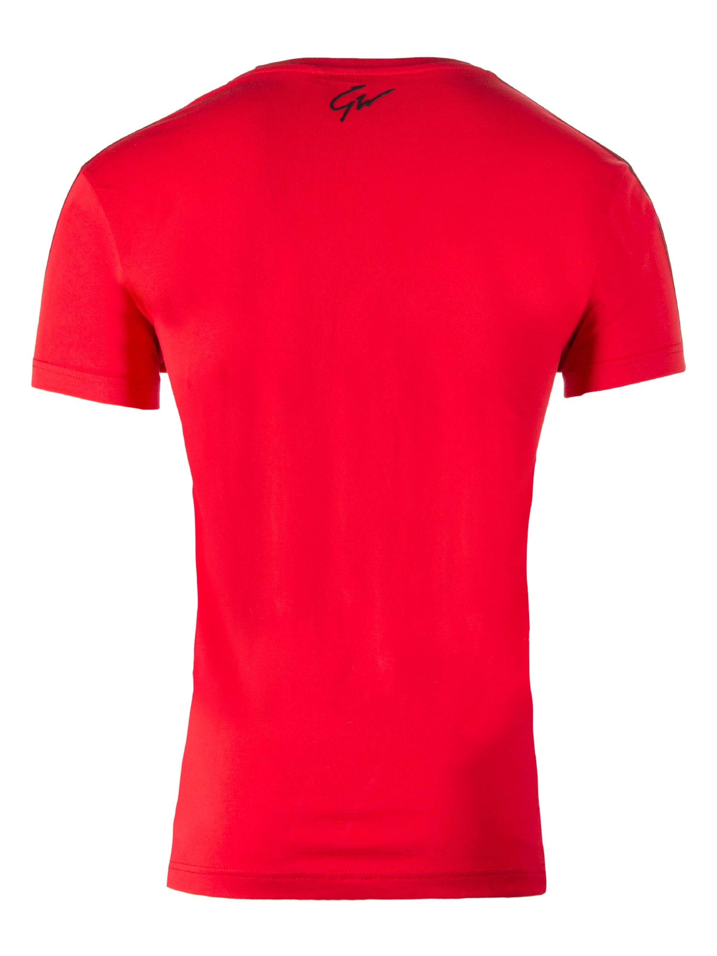 Gorilla Wear Functioneel shirt 'Chester' in Rood