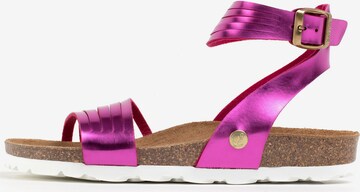 Bayton Sandaler 'Gipsy' i pink: forside