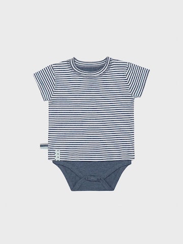 OrganicEra Romper/Bodysuit in Blue: front