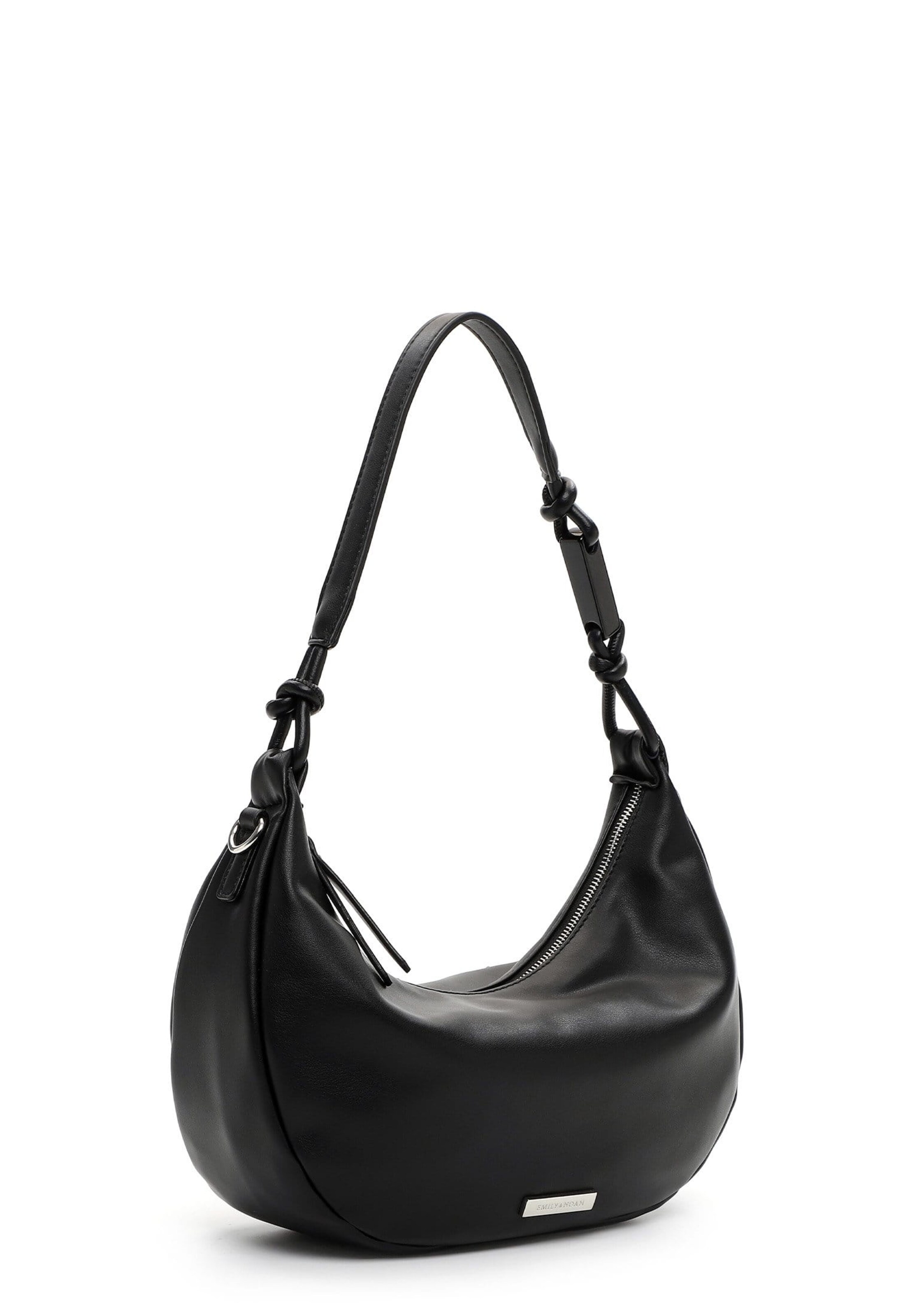 Borsa a spalla 'Erika' di Emily & Noah in nero