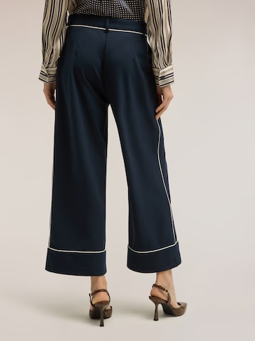 Wide Leg Pantalon MOTIVI en bleu