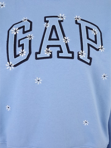 Gap Tall Sweatshirt 'HERITAGE' i blå