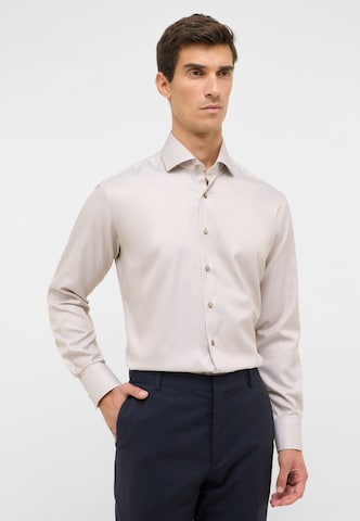 ETERNA Regular fit Business shirt in Beige: front