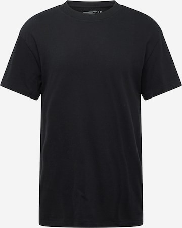 Abercrombie & Fitch T-shirt 'ESSENTIAL' i svart: framsida