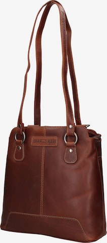 HILL BURRY Shopper in Brown: front
