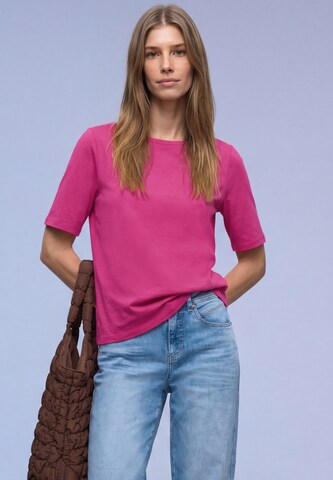 STREET ONE Shirt in Pink: front