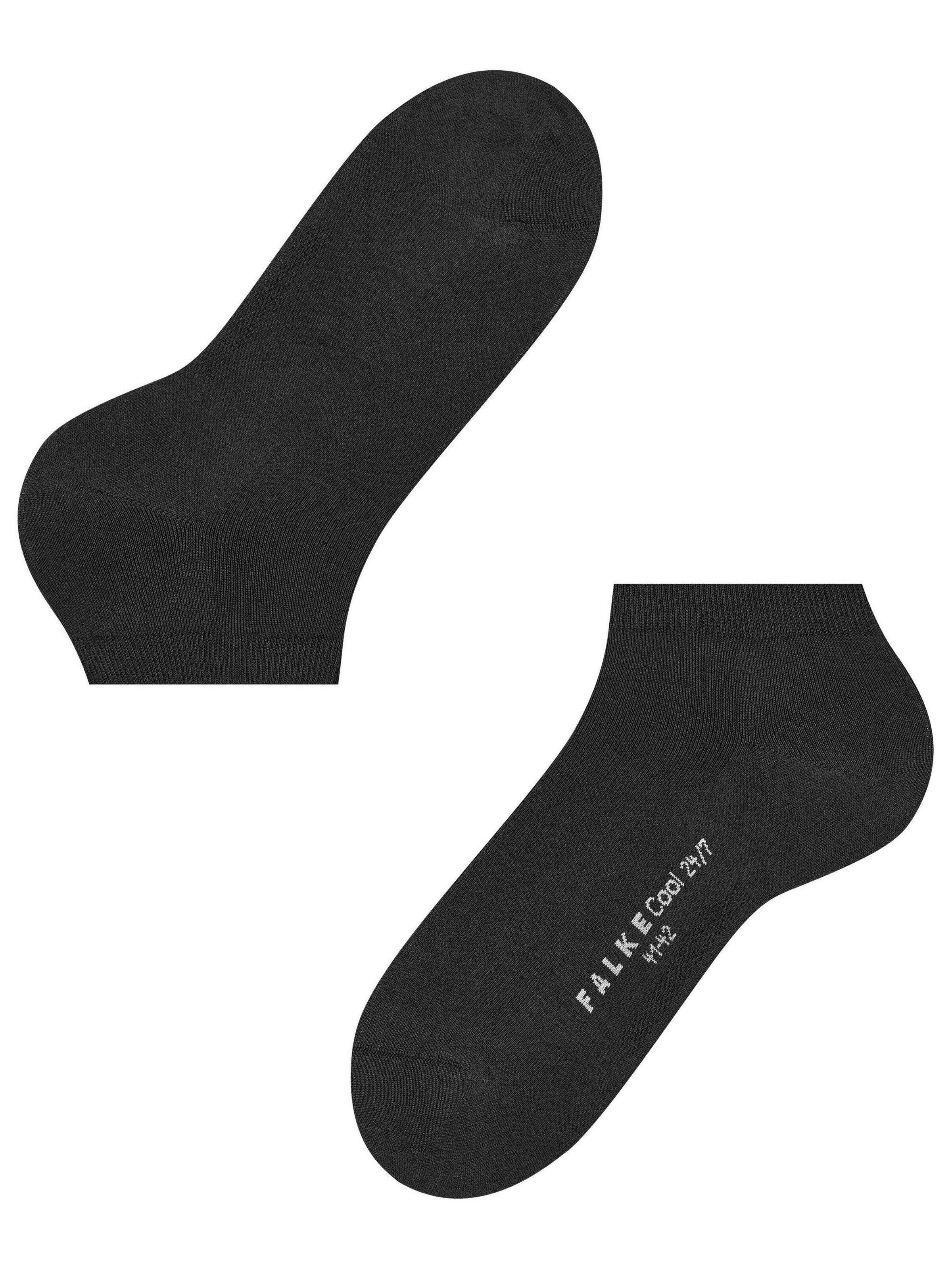 FALKE Socken 'Cool 24/7'‌‌‌‌‌‌‌‌‌ in Schwarz