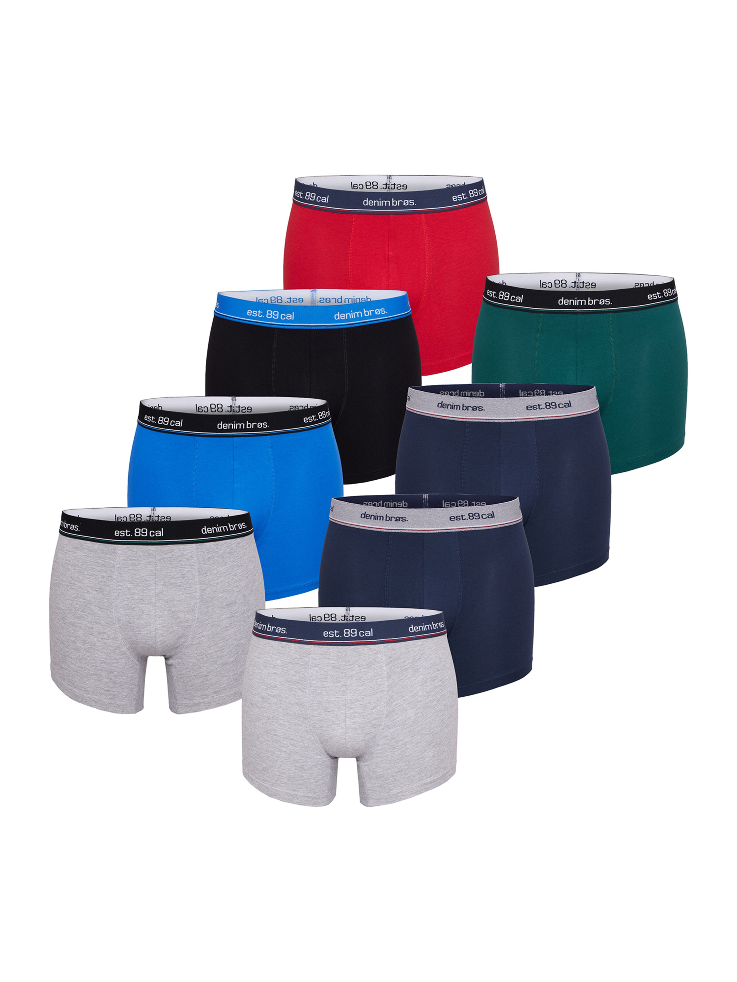 MG-1 - Calzoncillo boxer en azul: frente