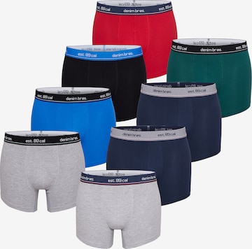 MG-1 Boxershorts in Blauw: voorkant