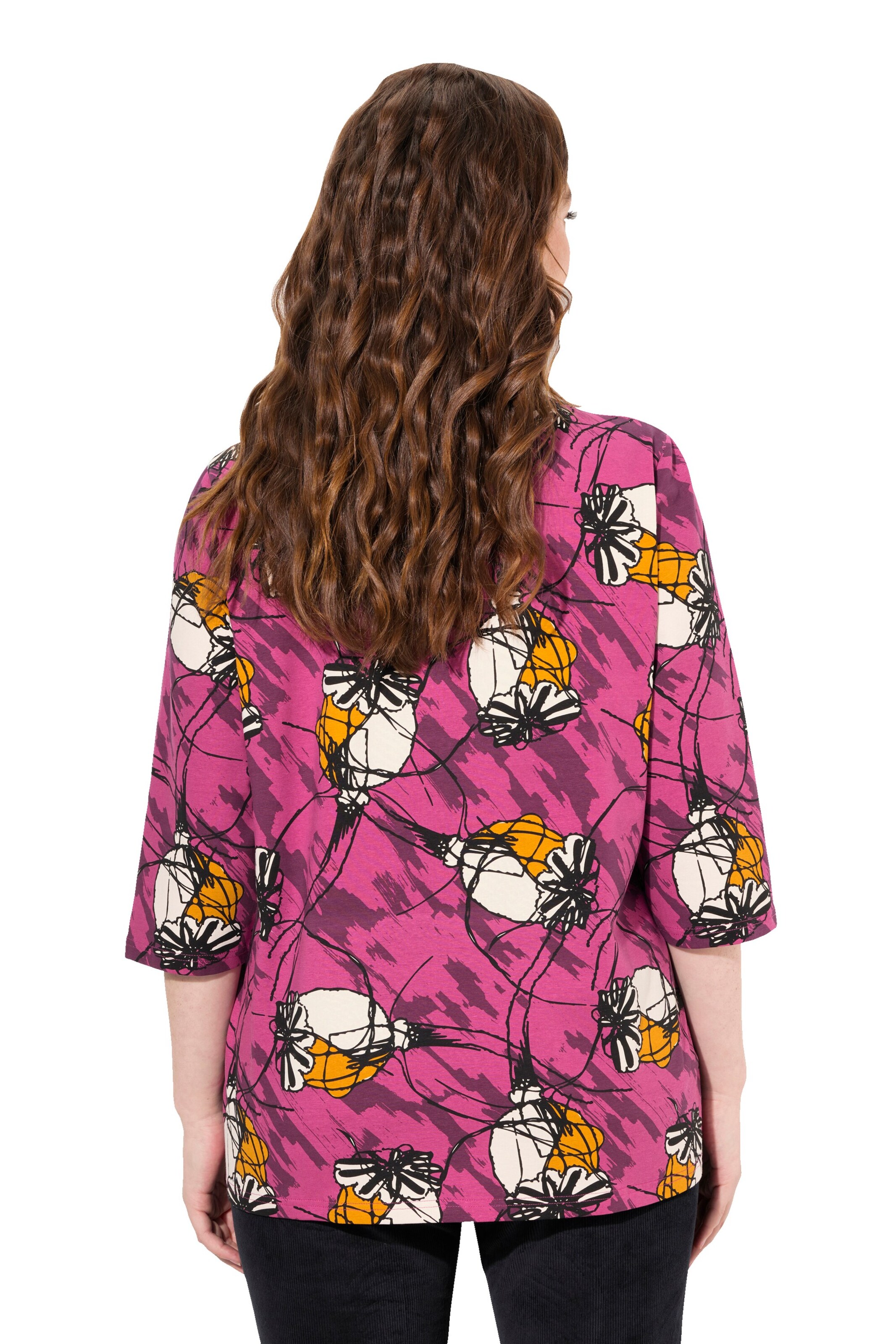 Ulla Popken Shirt in Roze