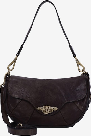 Campomaggi Schultertasche 'Mimma' in Schwarz: Vorderseite