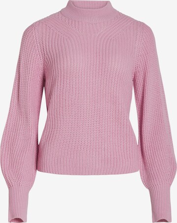 VILA Sweter 'Monica' w kolorze różowy: przód