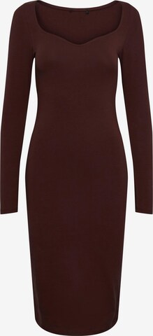 PIECES Dress 'SOFFI' in Brown: front