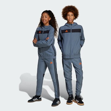 Effilé Pantalon de sport 'Tiro 25 Essentials' ADIDAS PERFORMANCE en bleu