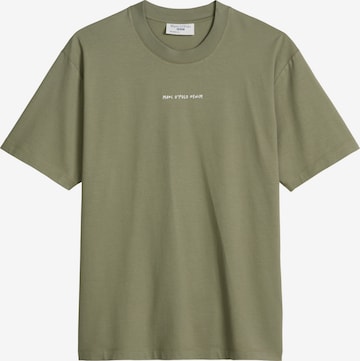 T-Shirt Marc O'Polo DENIM en vert : devant