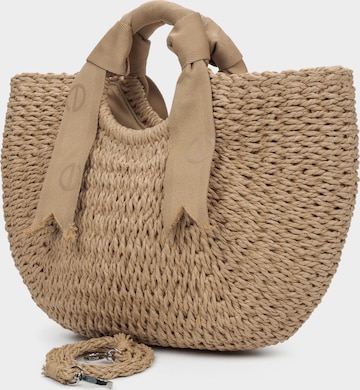 Estro Handtas '18207-0' in Beige: voorkant
