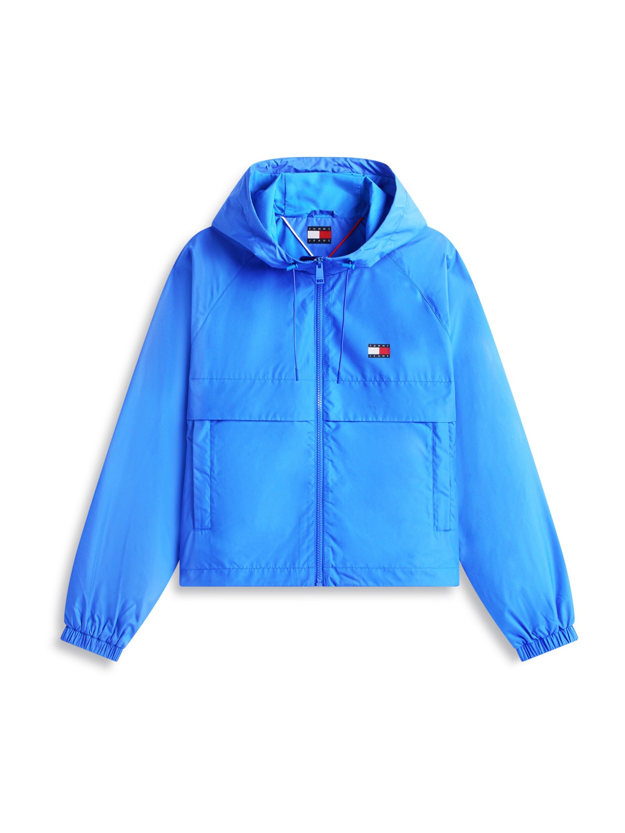 Tommy Jeans Φθινοπωρινό και ανοιξιάτικο μπουφάν 'ESSENTIAL' σε μπλε: μπροστά