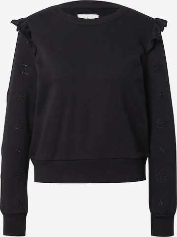 Pepe Jeans - Sweatshirt 'LIBBY' em preto: frente