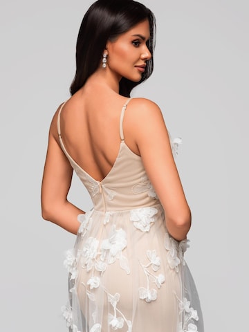 Ombre Abendkleid‌‌‌‌‌‌ in Beige
