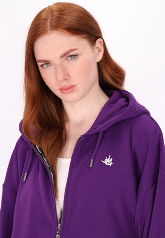 DreiMaster Vintage - Sudadera con cremallera en lila