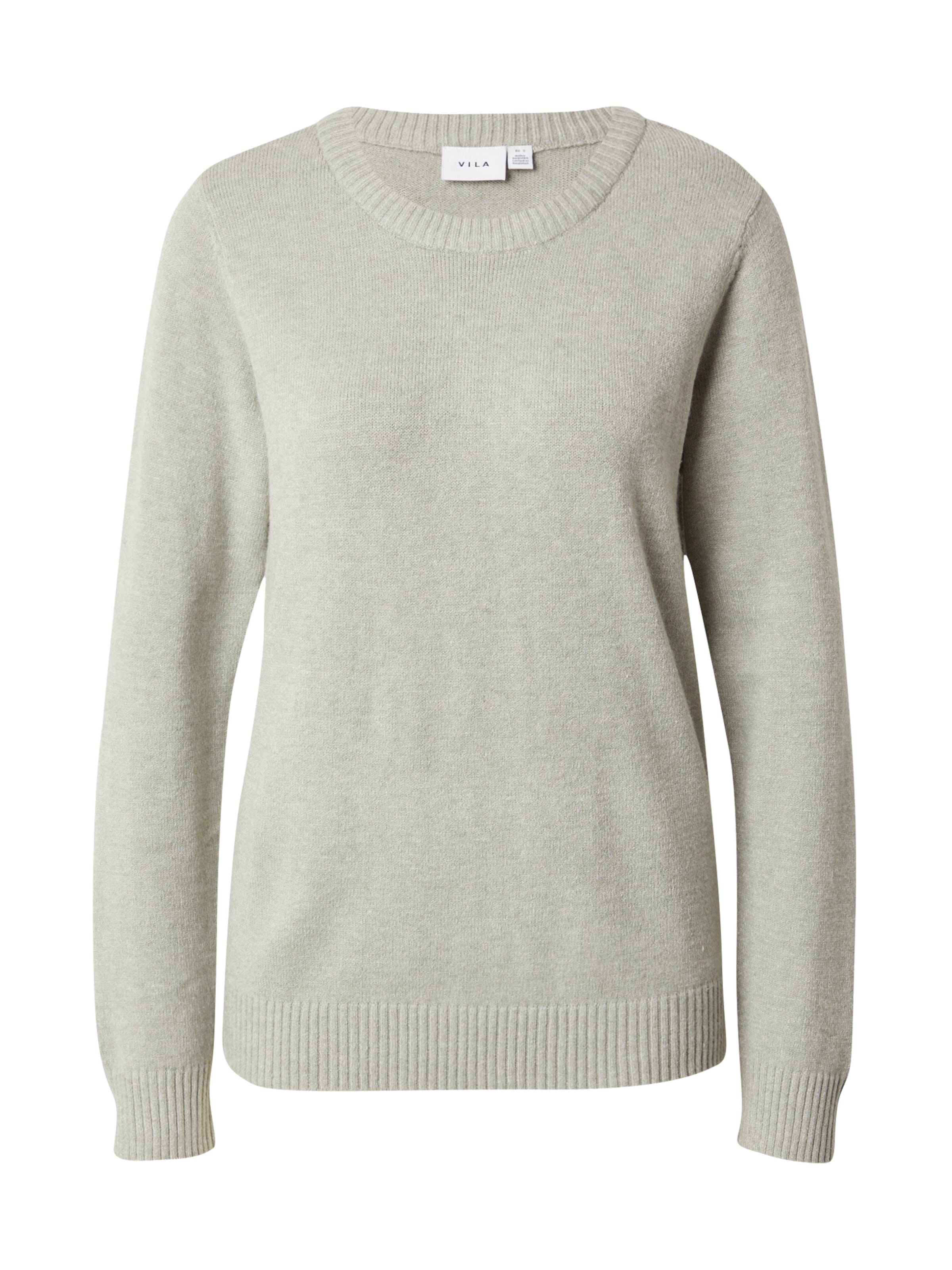 VILA Sweater 'Ril' in Green: front