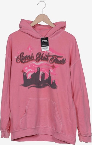 Urban Outfitters Kapuzenpullover M in Pink: predná strana