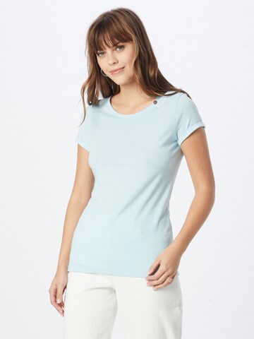 Ragwear T-Shirt 'FLORAH' in Blau: predná strana