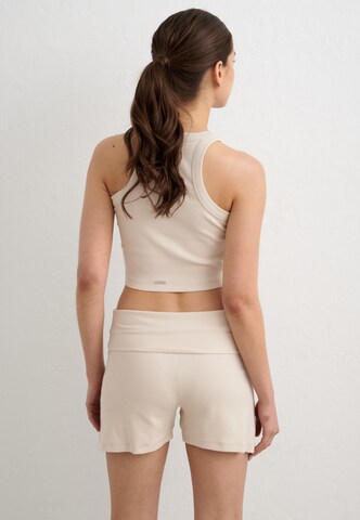 Skinny Pantalon de sport Aim'n en beige