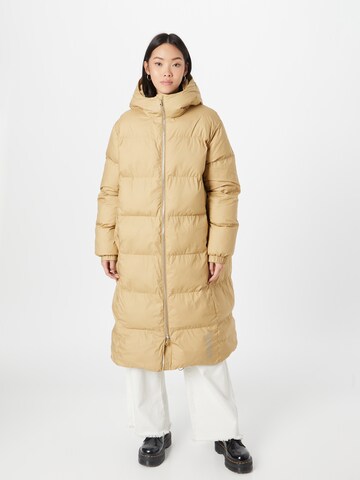 Manteau d’hiver Samsøe Samsøe en beige : devant