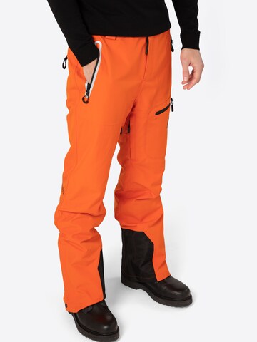 Superdry Snow Regular Outdoor trousers in Orange: front