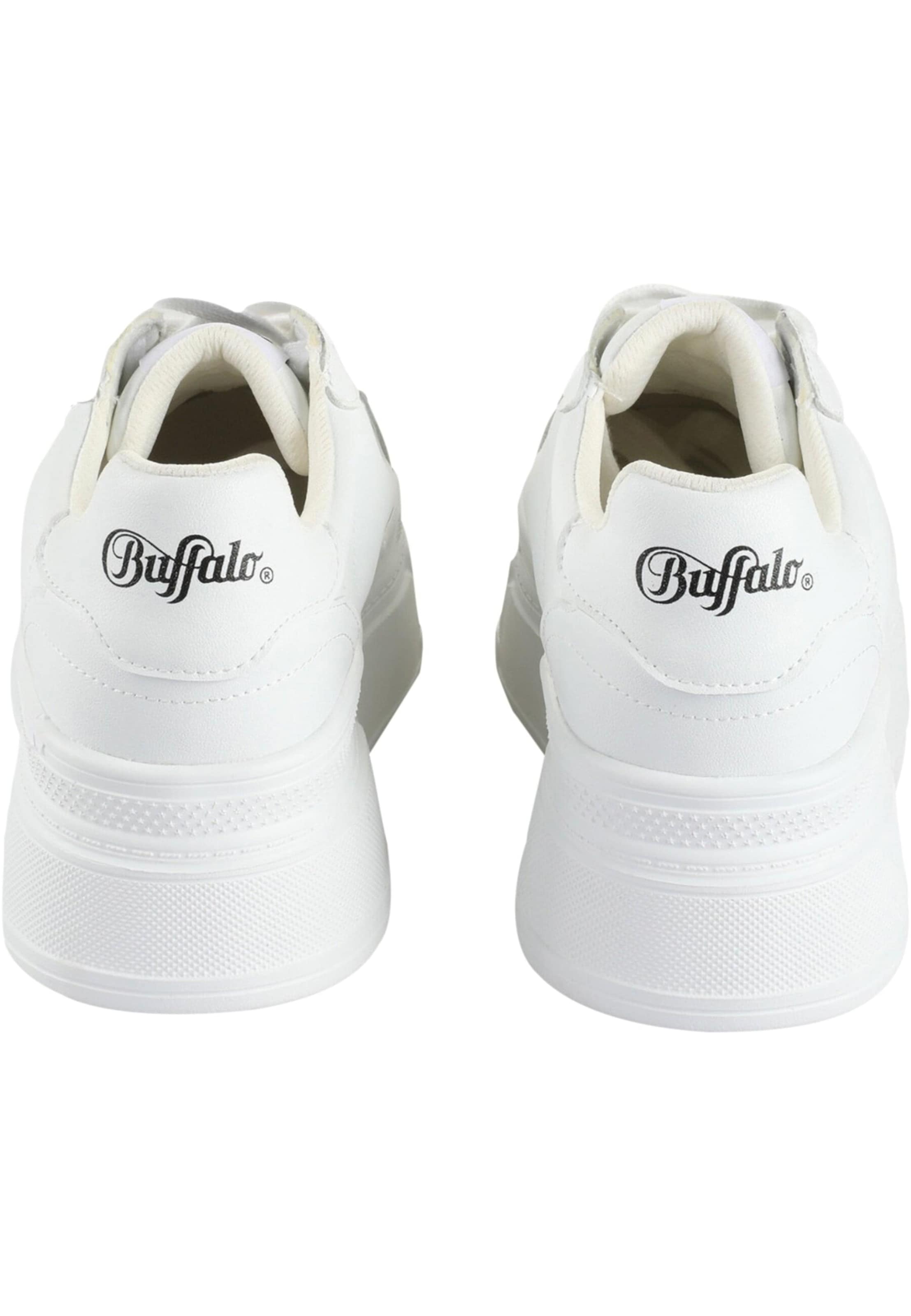 Baskets basses 'Besu' BUFFALO en blanc