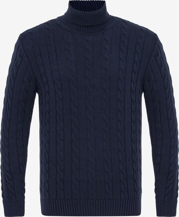 Pull-over Felix Hardy en bleu : devant