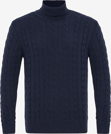 Pull-over Felix Hardy en bleu : devant