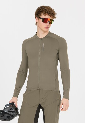 ENDURANCE Functioneel shirt 'Paxton' in Bruin: voorkant