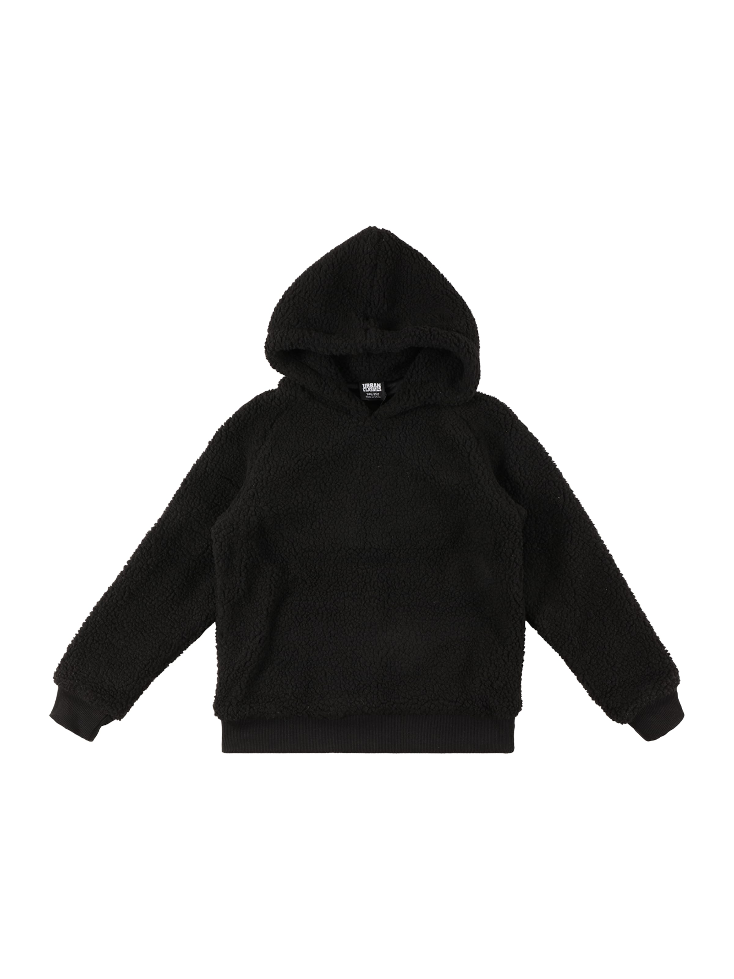 Urban Classics Sweatshirt in Black: front
