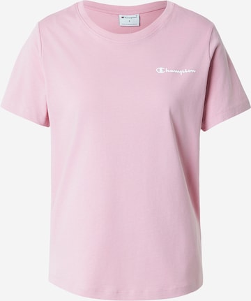Champion Authentic Athletic Apparel Shirt in Pink: front