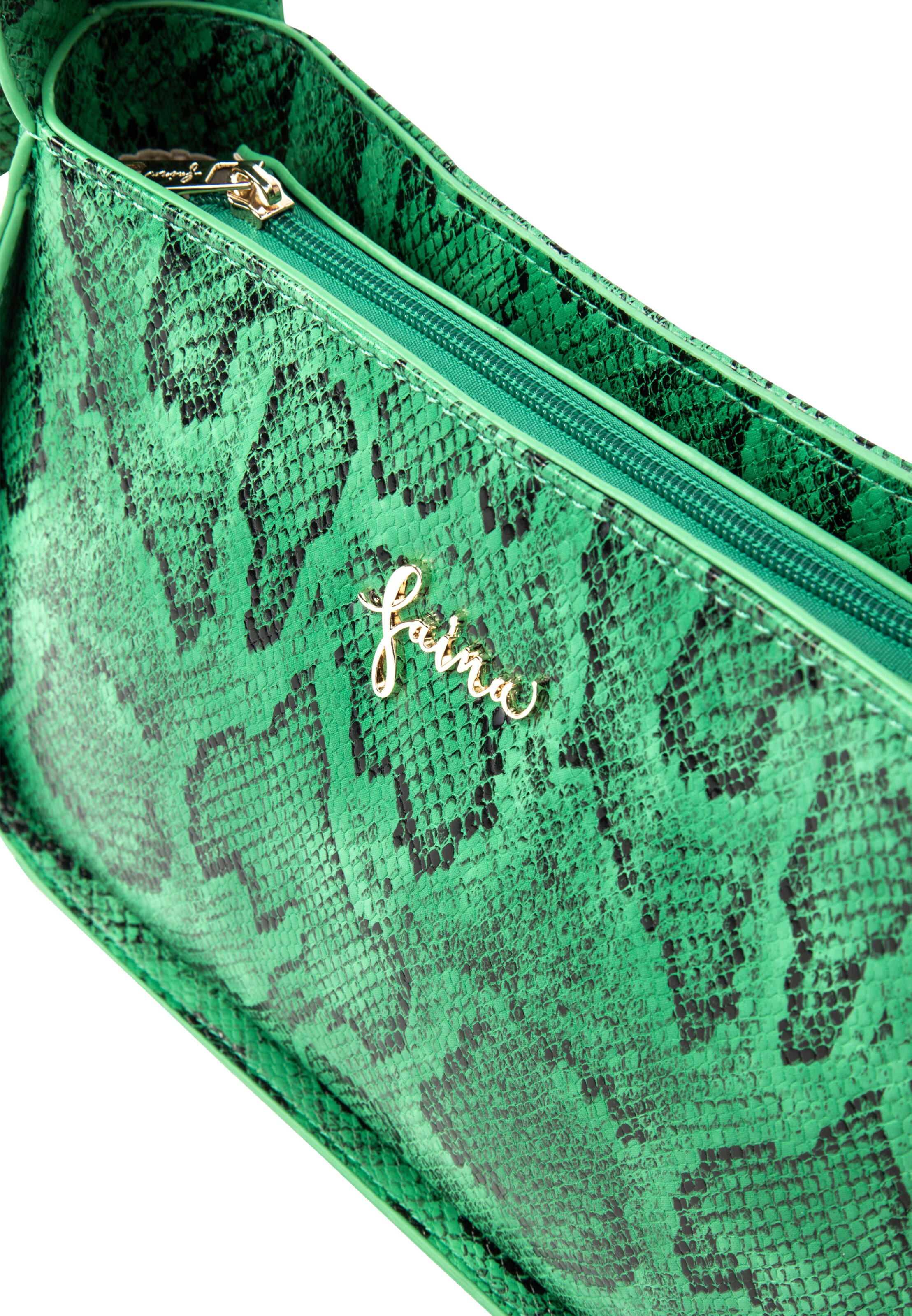 faina - Bolso de hombro en verde