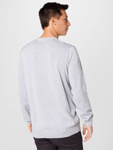 Pull-over 'Schwarze Rose' SEIDENSTICKER en gris