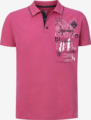 Jan Vanderstorm Shirt 'Nanfred' in Roze: voorkant