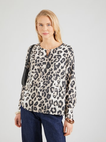 monari - Blusa en beige: frente