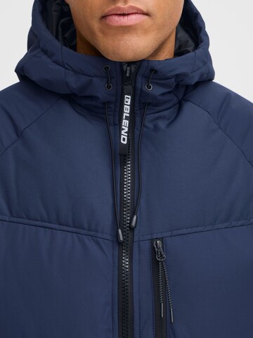 BLEND Winterjas 'Kars' in Blauw