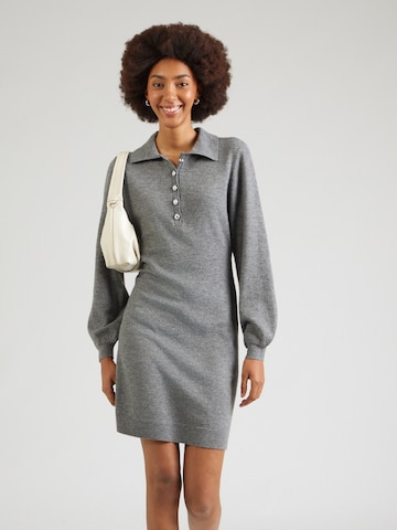 Rochie tricotat 'VMArlet' de la VERO MODA pe gri: față