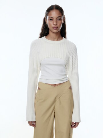 EDITED Pullover 'Rachelle' in Beige: predná strana