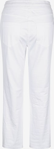 MIAMODA Slim fit Pants in White