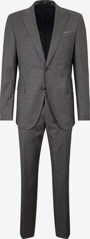 JOOP! Slim fit Suit ' Harvey-Bloom ' in Grey: front