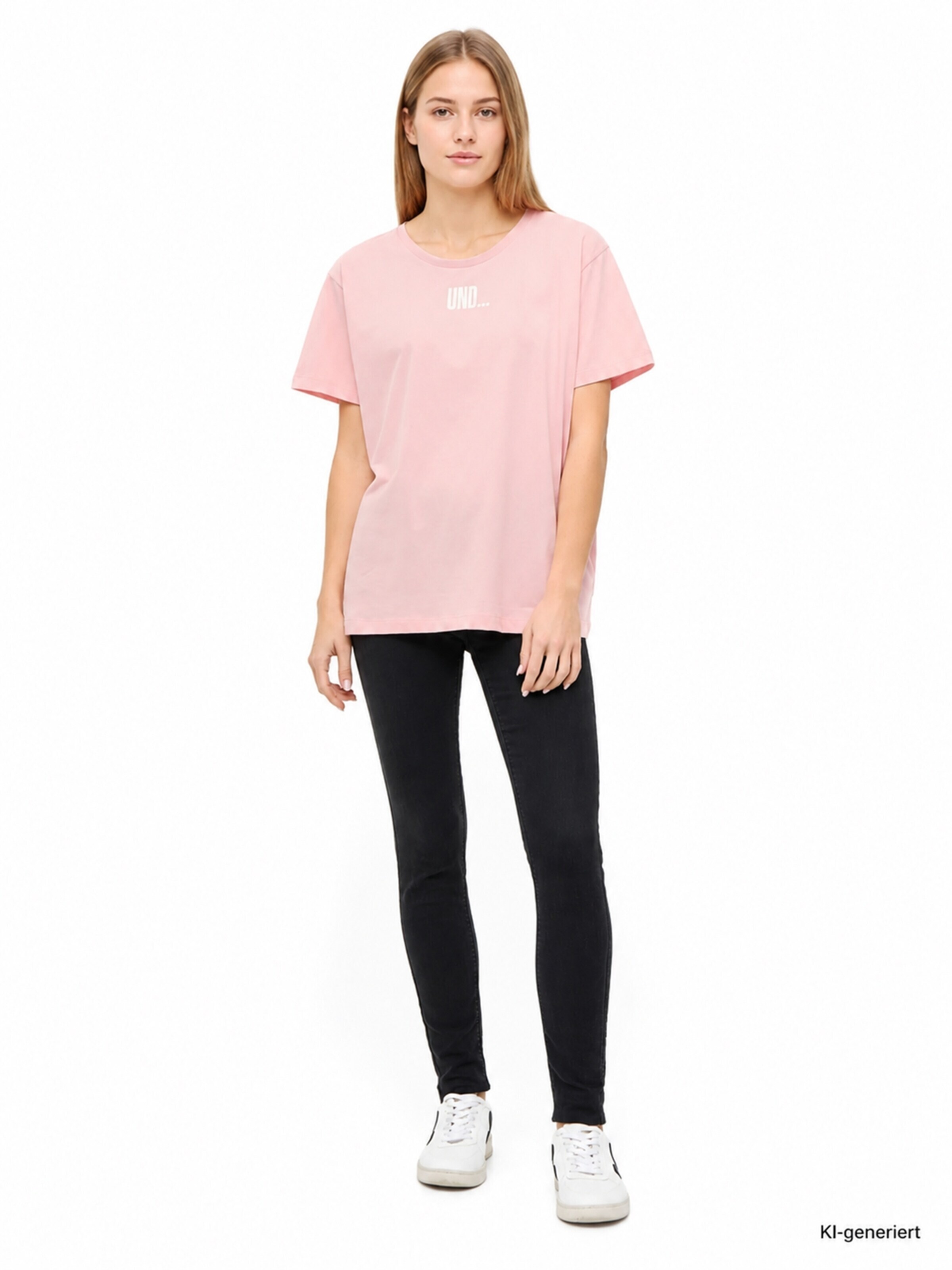 Derbe Shirt 'Und Tschüss'‌‌‌ in Pink